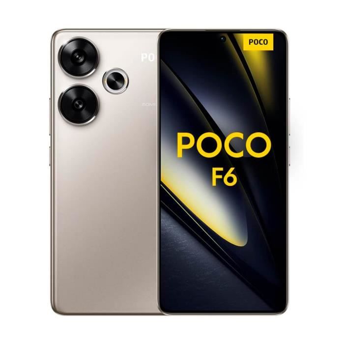 Smartphone - Xiaomi - Poco F6 - 8 Go RAM - 256 Go - Double SIM - 50 MP OIS