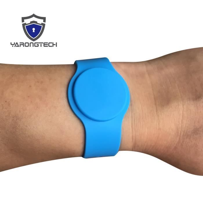 Bracelet RFID Silicone - MIFARE Classic 1K - 13.56 MHz - Pour Accès, événements, Sport
