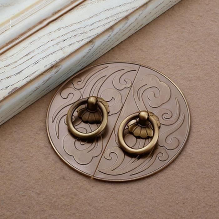 Deurklopper Ring Chair Knocker Poignée Chromée Pour Chaise, Localité, Polissage, Chi Board Foy Home, 1 Pc