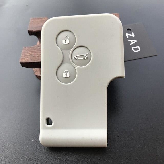 ZAD-Coque de clé de voiture en caoutchouc de silicone, coque de