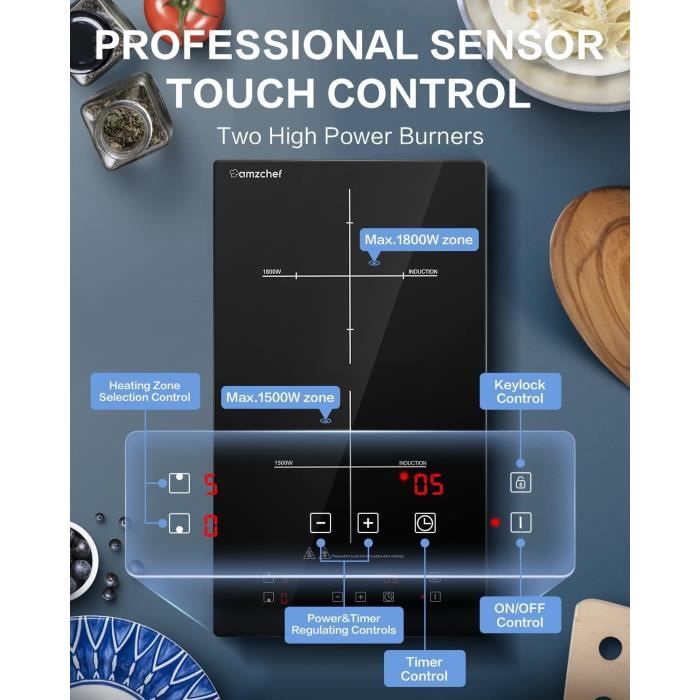 Domino induction FAGOR FTI2F | Leroy Merlin