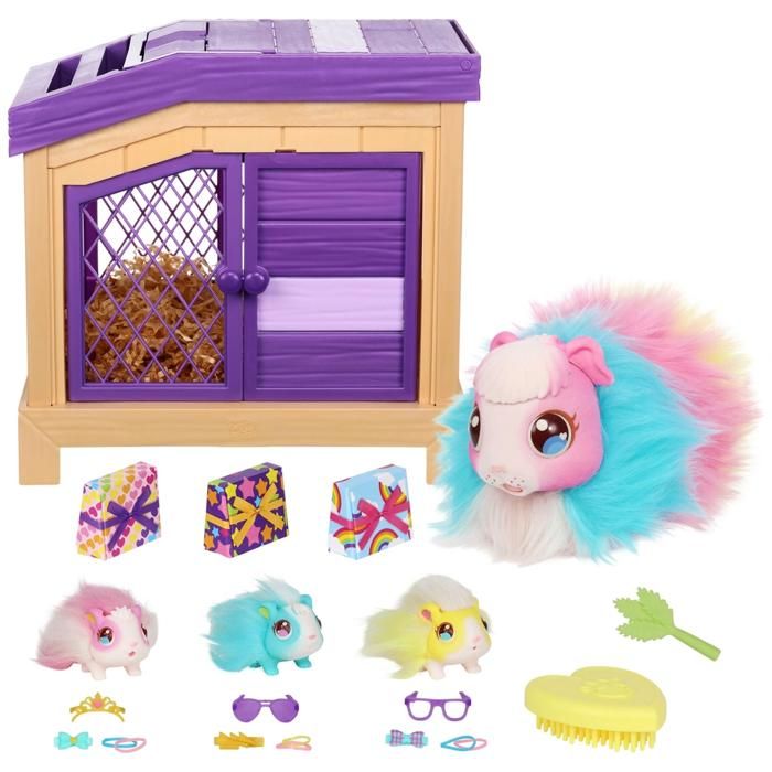 Peluches interactives Little Live Pets Maman et Bébés Mama Surprise Families Modèle aléatoire - Peluche interactive | Soldes fnac Belgique