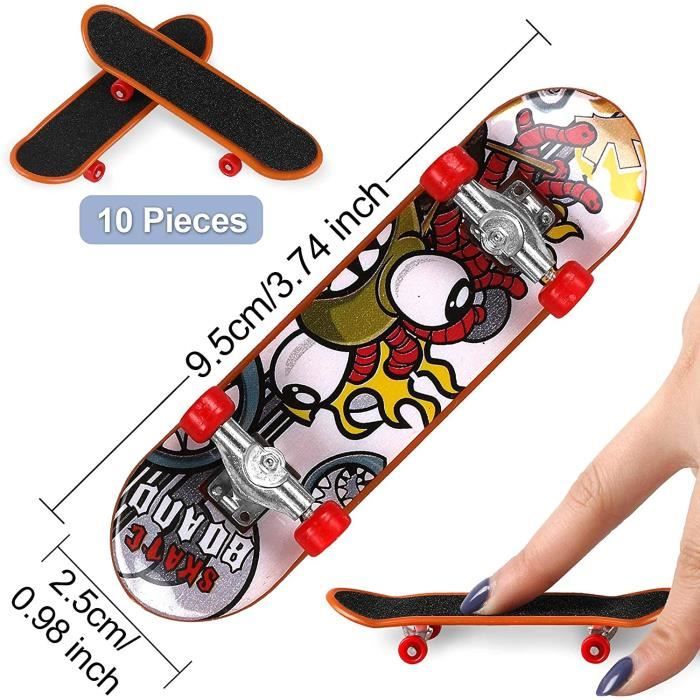 Mini Skateboard - 3.90 Pouces Planche Doigts | Bois Jouet Créatif