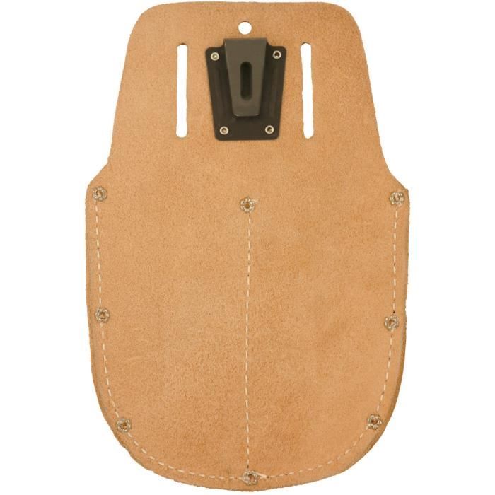 HERCHR Étui Pour Sécateurs En Cuir, Ceinture Porte Outils En Cuir Pour Pinces, Sécateurs, Ciseaux, Couteau Ou Jardin Accessoires Multifonction