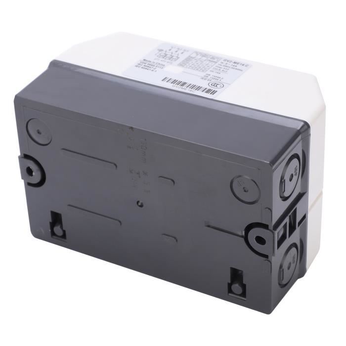 Interrupteur De Protection Moteur Fafeicy MC02-1.6-2.5A - Disjoncteur Étanche IP55 220V/380V ABS, Parfait Pour Industrie Et Équipements Électriques