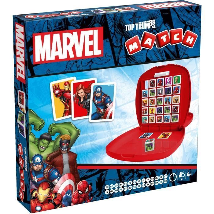 Winning Moves Match - Jeu de société - WINNING MOVES GAMES - Spider-Man