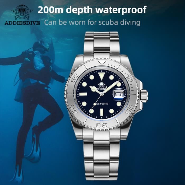 Montre cheap etanche 200m
