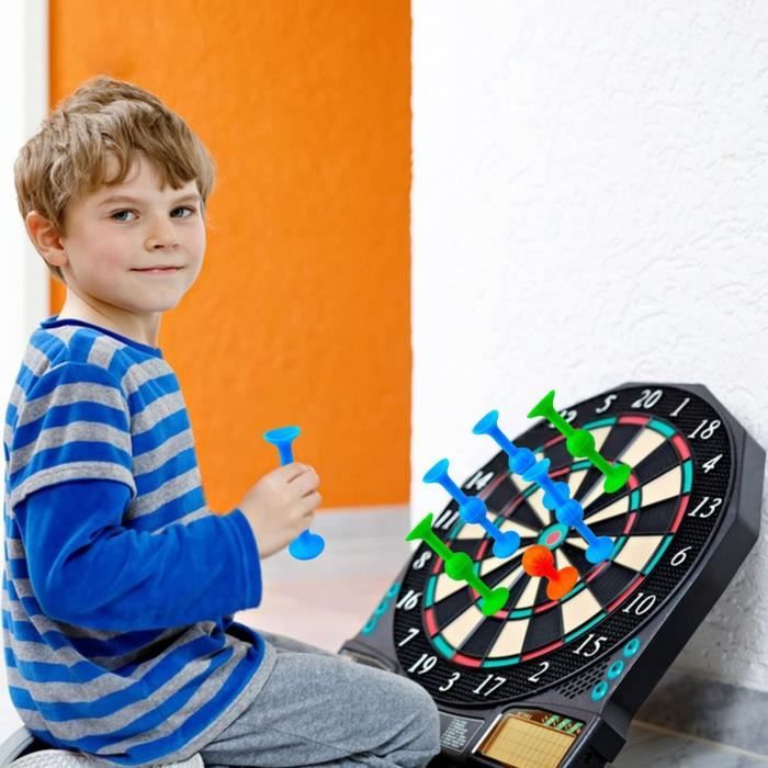 HugOutdoor Lot De 22 Fléchettes Colorées à Ventouse Pour Enfants