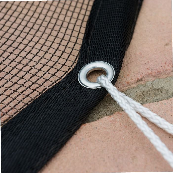 Filet Protection Piscine WERKA PRO 100g/m² - 4x6m | Anti-UV, Polyéthylène - Œillets Aluminium