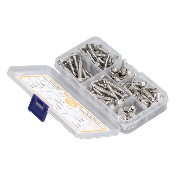 VIS,M6 16mm  Vis Hexagonales M3 M4 M5 M6 M8, 15 Pièces, 8.8 Shcs