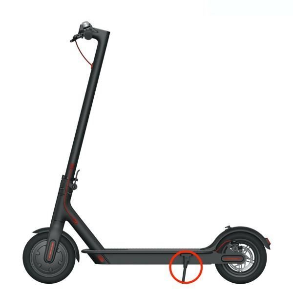 Avizar Béquille de Remplacement pour Trottinette Xiaomi M365 / M365 Pro - Noir - Accessoire