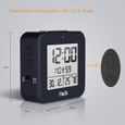 DCF réveil numérique thermomètre hygromètre horloges de table de bureau 2 alarmes quotidiennes fonction rétro-éclairage automatique-3