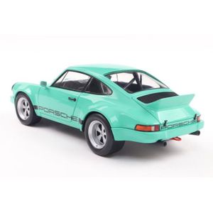 Burago 1/18 Porsche 911 Carrera 1997 - Vert Métallisé - Miniature De Collection