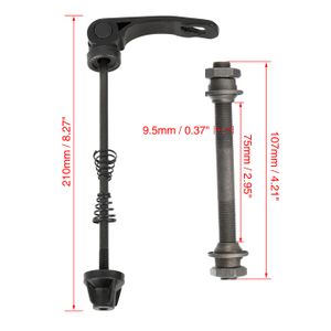 Axe Arrière Vélo Moyeu Vélo Dégagement Rapide 145mm/175mm - Axe