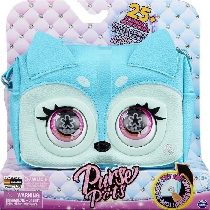 Purse Pets Hello Kitty Sac à Main Interactif | Jouet Fille Avec Sons Et Lumières | Plus De 30 Réactions | Cadeau Sanrio Pour Enfants 5 Ans Et Plus