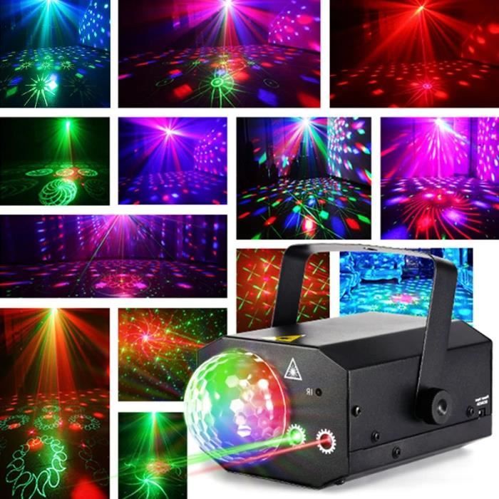 Lampe de Scène LED Ampoule Disco DJ KTV Rotative Petite Boule Magique  Decoration de Chambre Fête