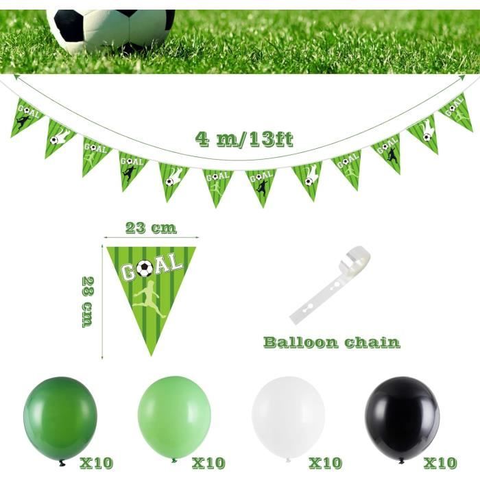 Football Torten-Deko Set - Komplettes Kuchen-Dekoration Kit Für Fußball-Fans