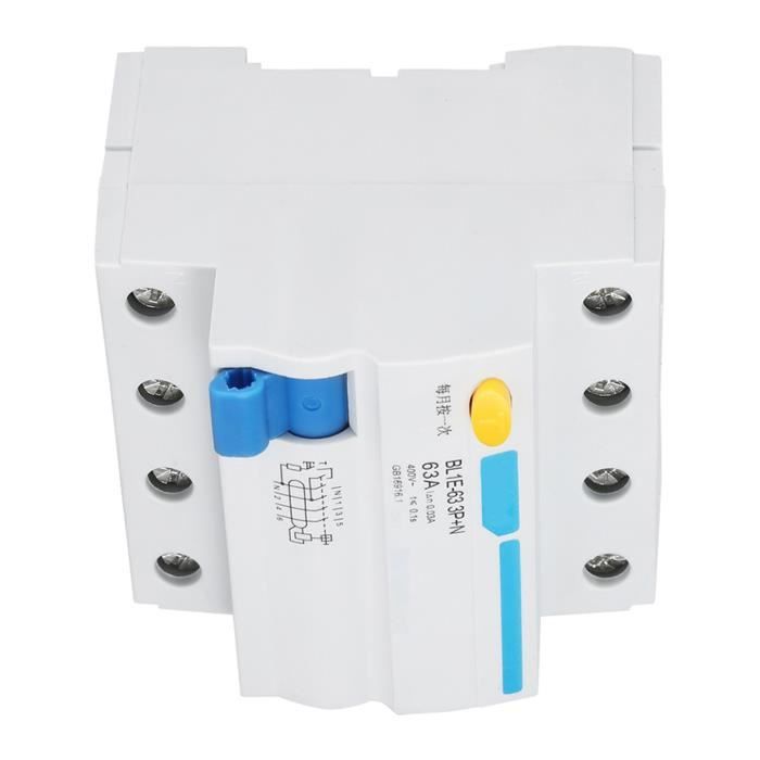 Zerone Disjoncteur D'air GYL8 2P RCCB Disjoncteur à Courant Résiduel