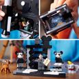 LEGO® Disney 43230 La Caméra Hommage à Walt Disney, Maquette pour Adultes, avec Mickey et Minnie Mouse-4