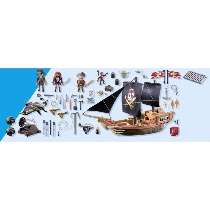 Playmobil 5238 Bateau Pirate Complet - Boîte Neuve - Jouet Pour Enfants