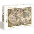 Puzzle Carte Antique - Clementoni - 3000 pièces - Mixte - A partir de 10 ans-0
