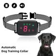 Collier intelligent et automatique Anti-aboiement pour chien, collier dressage chien, collier electrique chien, affichage numérique-0