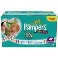 maxi mega pack 462 x couches bébé Pampers - Taille 4+ baby dry-0