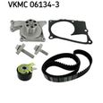 SKF Kit de distribution + pompe à eau VKMC 06134-3-0