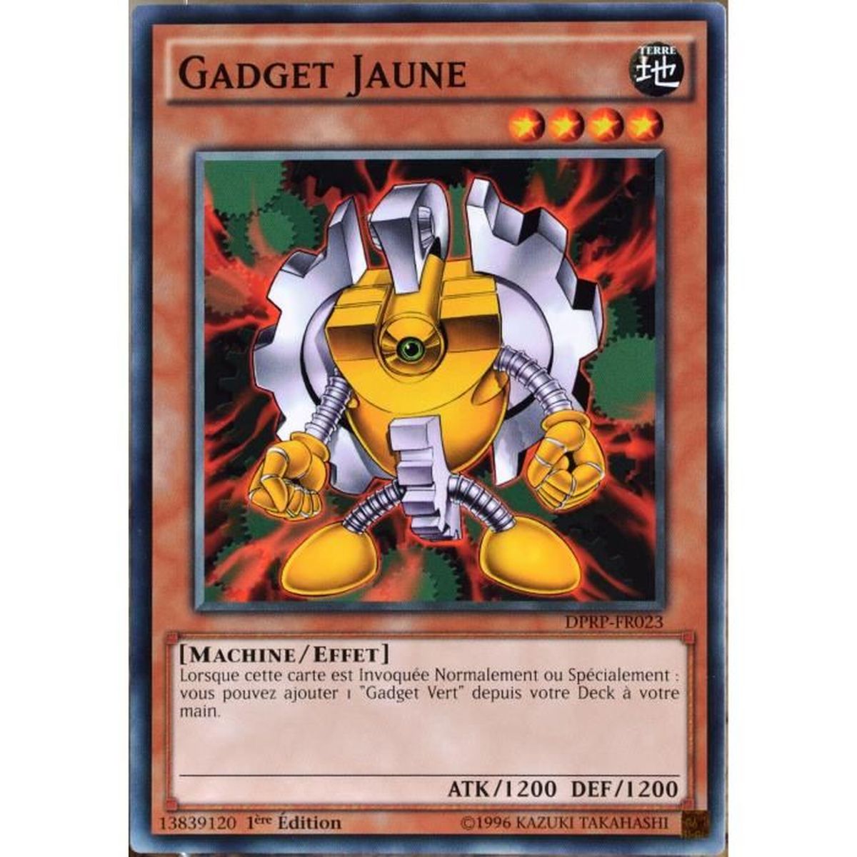 Carte YU-GI-Oh DPRP-FR023 Gadget Jaune Yellow Gadget -/ Commune Neuf FR