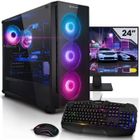 AURUMPC Aurum PC gamer fixe complet AMD Ryzen 7 5700X - Ecran LED 24" - GeForce RTX3060 12Go - 32Go - 1To M.2 SSD - Windows 11 - 406-FR