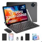 Tablette avec Clavier DOOGEE U13 Android 16 Battery 11000mAh 13" IPS UNISOC T7280 32Go+256Go 7.5mm ultra-thin Camera 13MP+5MP,Noir