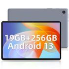 OUZRS Tablette Android 13 -Tablette Tactile 10 Pouces -19Go RAM 256Go ROM, TF 1TB -5G WiFi - Caméra 5+8MP IPS HD -6000mAh -BT 5.0 -Type C