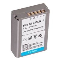 Amsahr BT-OLYPSBLN1-1CT Numérique Remplacement Caméra/Caméscope Batterie pour Olympus Bln-1/Om-D/E-M5 Gris