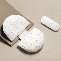 KEENSO Oreillers de grossesse Oreillers de sommeil de grossesse latéraux en forme de U à soutien doux imprimé floral oreiller SC022