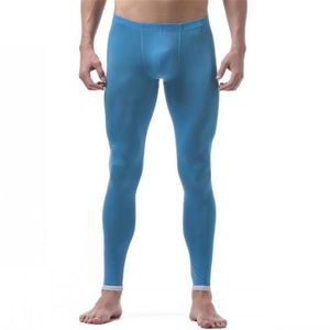 COLLANT DE RUNNING Pantalon de sport,GANYANR-Collants de course à pied pour hommes,leggings de gymnastique,compression sportive- Bleu[E20058]