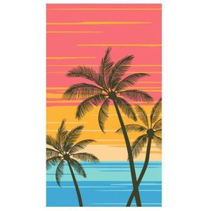 BATMAN - Serviette De Plage 100% Microfibre - 70x140cm - Chibi