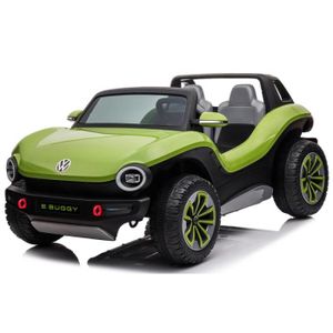 VOITURE ELECTRIQUE ENFANT Volkswagen E-Buggy 12V 2 places Vert - Voiture éle