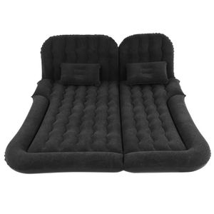 Matelas pneumatique de voiture - multifonctionnel - siège arrière - 2 personnes - lit