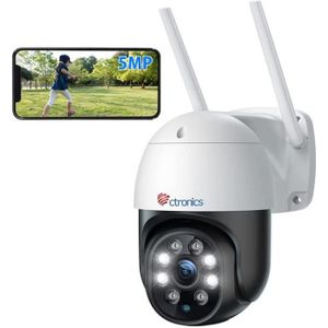 CAMÉRA IP Caméra de surveillance Ctronics 5MP extérieure WiF