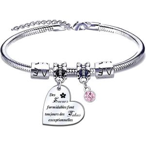 BRACELET - GOURMETTE Tata Bracelet Cadeau Tante Bracelet Tata D'Amour P