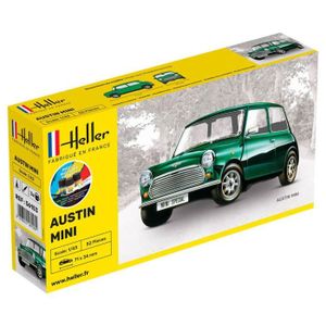 KIT MODÉLISME Maquette voiture : Starter kit : Austin Mini Color