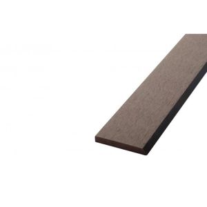 BARDAGE - CLIN Bardage ajouré bois composite - MCCOVER - L: 270 cm - l: 7.5 cm - E: 10 mm - Chocolat