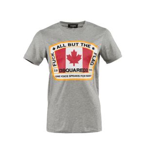 tee shirt dsquared2 gris homme