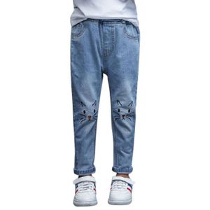 Dingdong Bébé Enfant Garçon Fille Denim Jeans Pantalon 