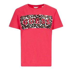 T-SHIRT T-shirt Fuchsia Fille Guess J1YI26K6