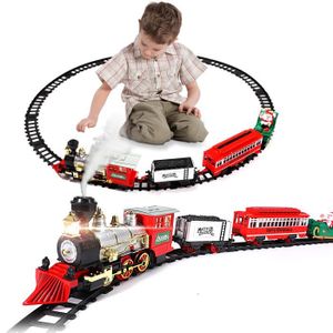 Ensemble de train électrique jouet-ensembles de train classiques-jouets de  train pour tout-petits-moteur