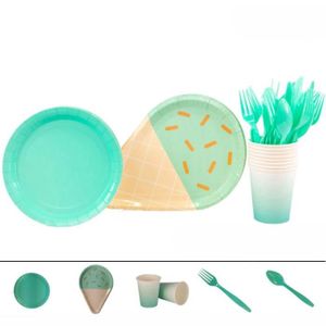 Nupik/ Lot de 25 petites assiettes jetables blanches