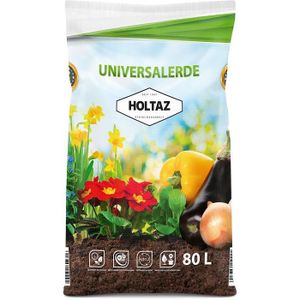 TERREAU - SABLE Holtaz Terreau Universel pour Les Pots Légumes Fleurs Plantes du Jardin Potager  - avec Engrais Organique et Mélange de Micronut82