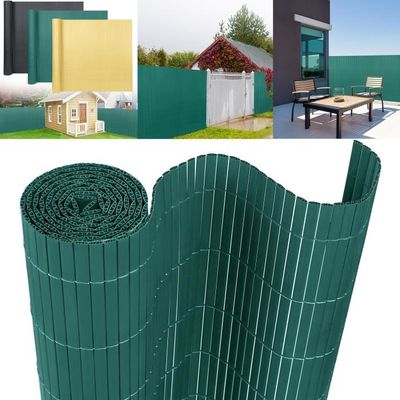 Brise-vue En PVC Vert 200 X 500 Cm - Pour Balcon, Terrasse, Jardin - Résistant Aux UV Et Intempéries, Double Renfort - Protection Intimité Et Vent - 1