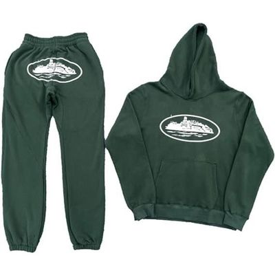 Survêtement Camouflage Homme 2 Pièces - Sweat à Capuche + Pantalon Jogging Y2K, Chaud, Style Hip Hop Hiver